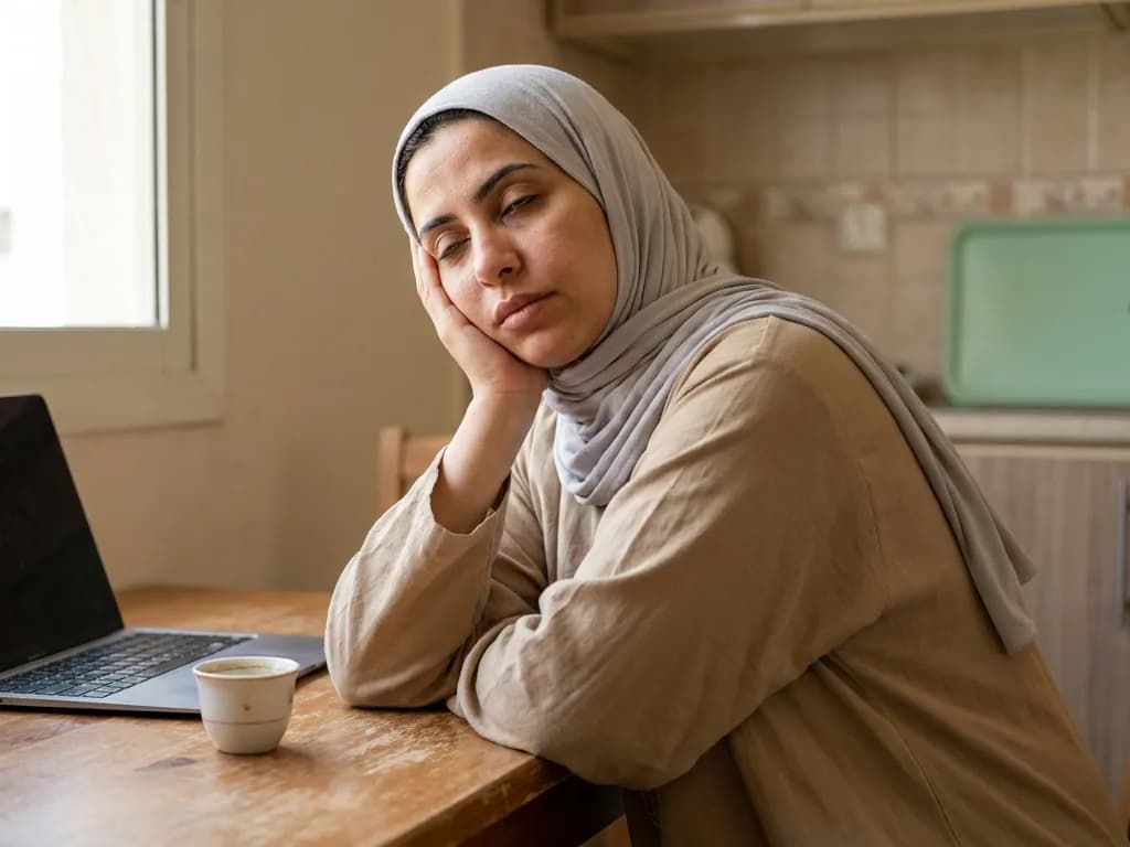 تعبانة طول الوقت حتى لو نمتي؟